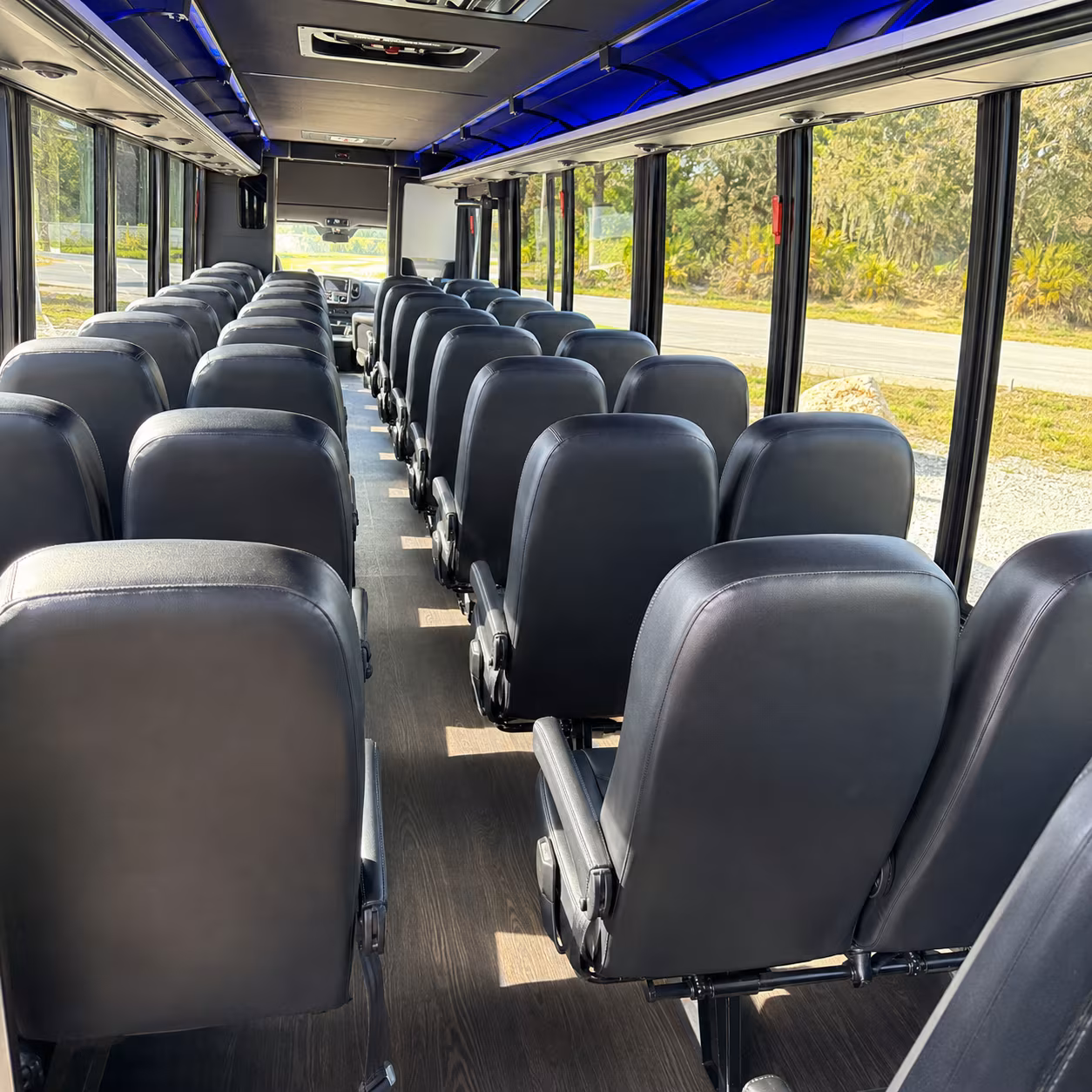rio rancho wedding transportation onboard seating